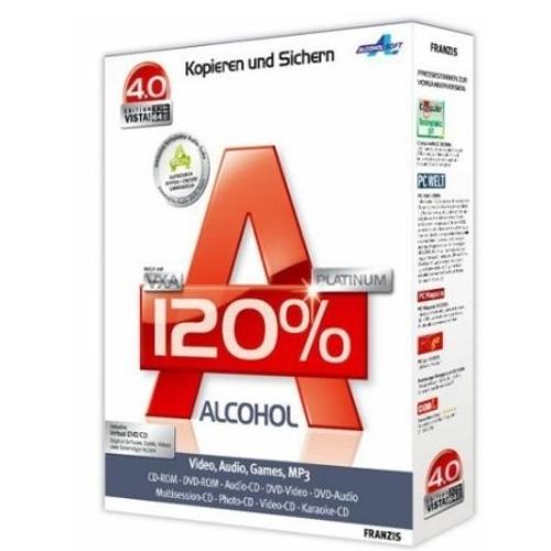 Alcohol 120% - Download, herunterladen  2.0.1.2033