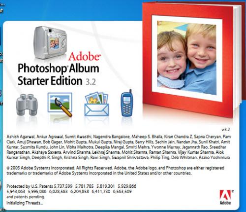 Adobe Photoshop Album SE 3.20 - Download, herunterladen  3.20